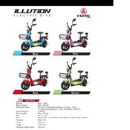 Sepeda listrik illution exotic