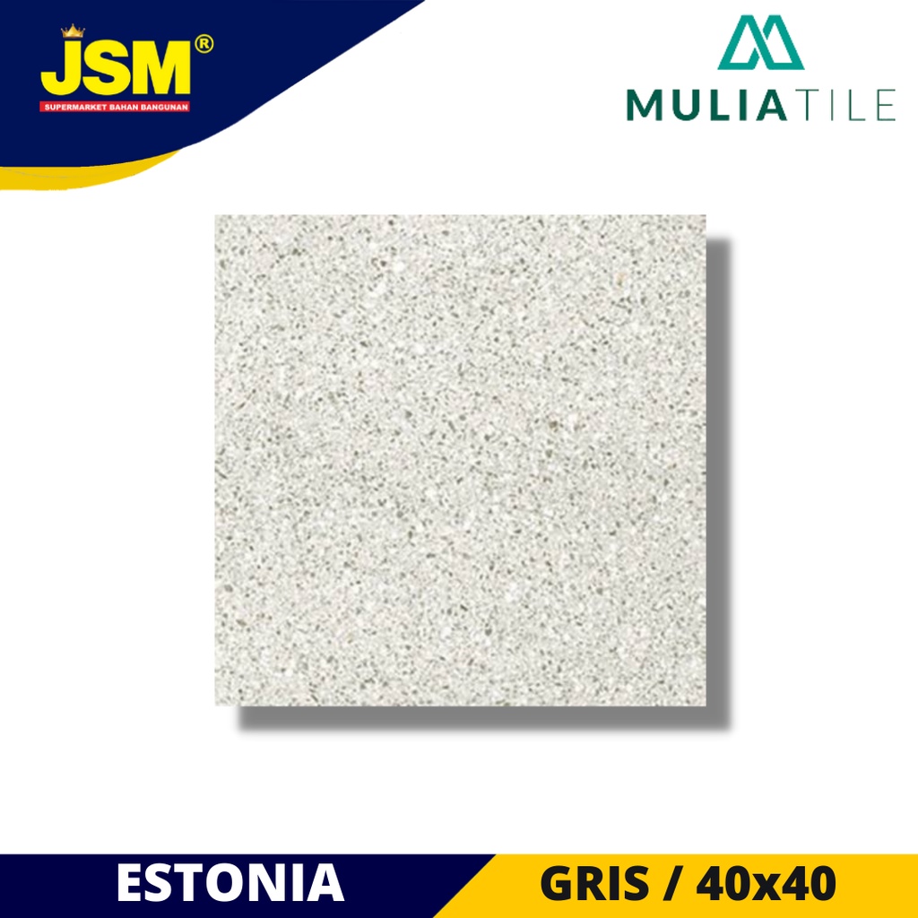 Jual Mulia Tile Keramik Lantai Estonia Gris Matt X Indonesia Shopee