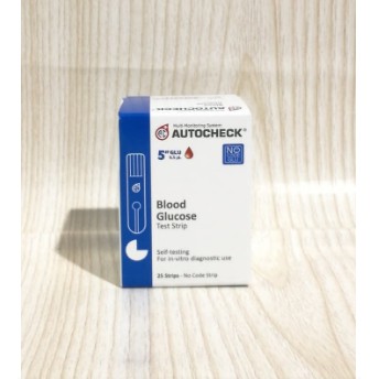 

STRIP AUTOCHECK Glucose/GULA DARAH - ISI 25 STRIP