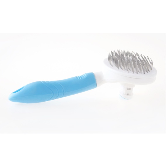 Sisir Anjing Kucing Otomatis Hewan Sheeding Brush Automatic Pet Comb Sheeding Grooming Cat Dog bulu