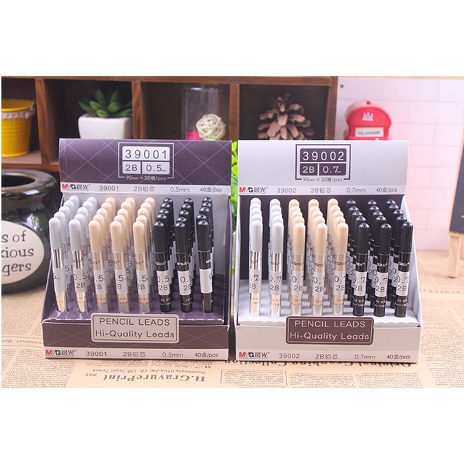 

(PROMO) Isi Pensil Mekanik Silver, Gold, Black 0.5mm