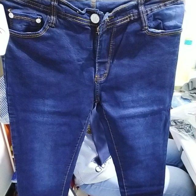  BAYAR DI TEMPAT PRADA  Celana  Jeans Pensil Skinny 