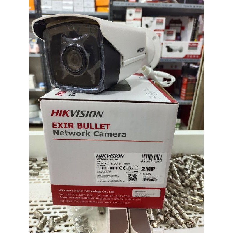 CCTV HIKVISION DS-2CD2T23GO-I5 FULL HD 2MP IP CAMERA OUTDOOR CAMERA IPC 2 MP HIKVISION GARANSI RESMI