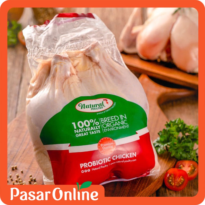 

Ayam Probiotik Reguler - Natural Poultry - 800gr-900gr
