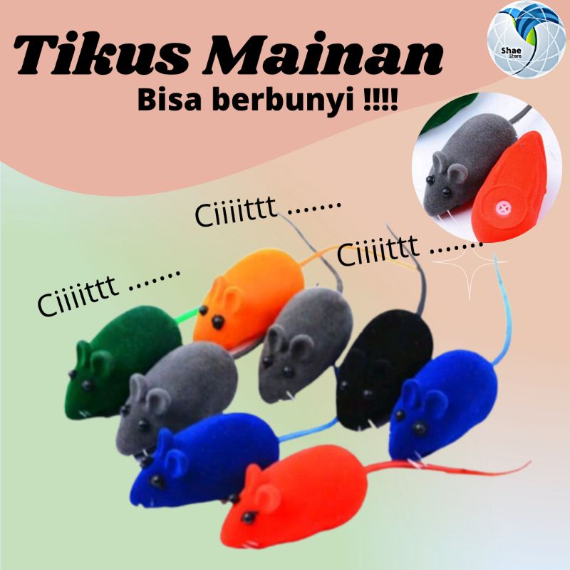 Mainan kucing Cattoys Tikus cit cit