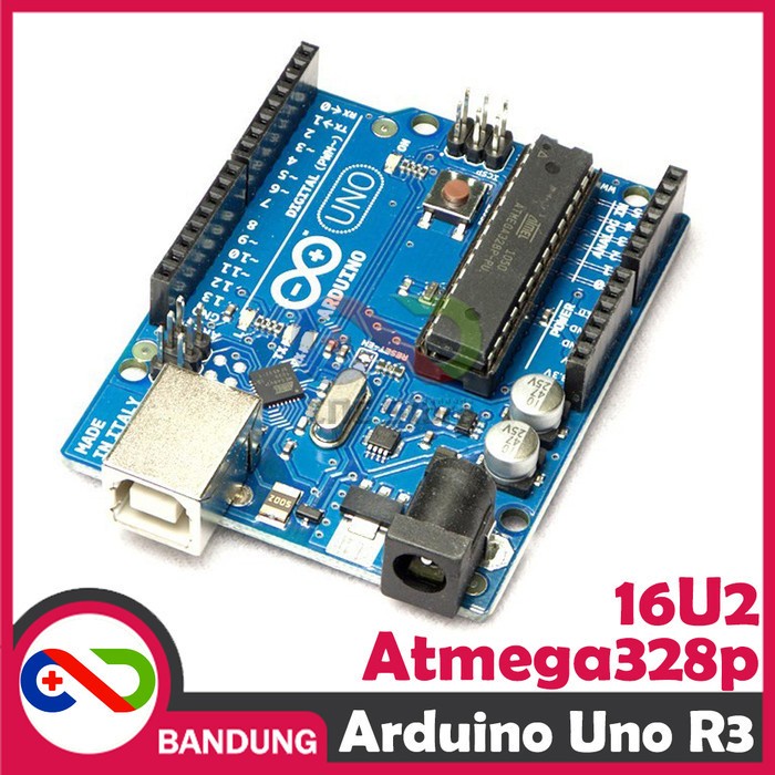 UNO R3 ATMEGA328P DIP ATMEGA 16U2 COMPATIBLE TANPA KABEL ARDUINO