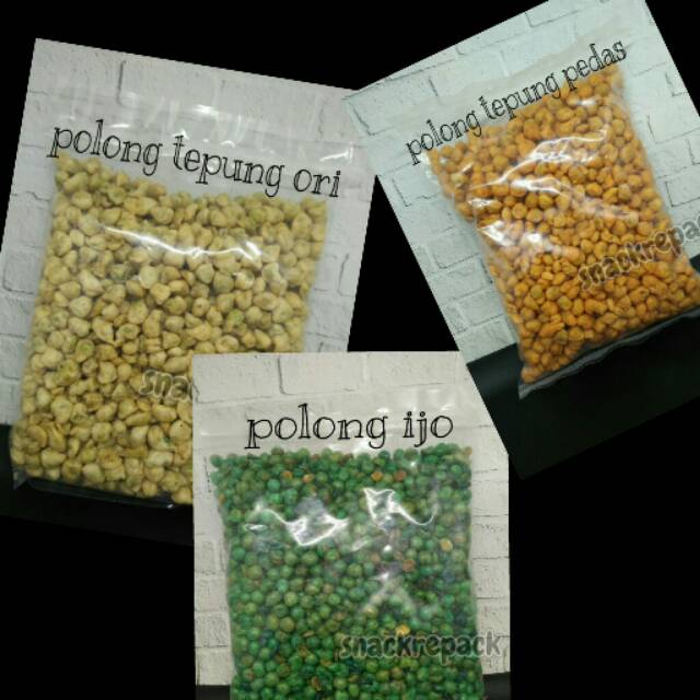 

Polong ijo, polong tepung ori, polong tepung pedas