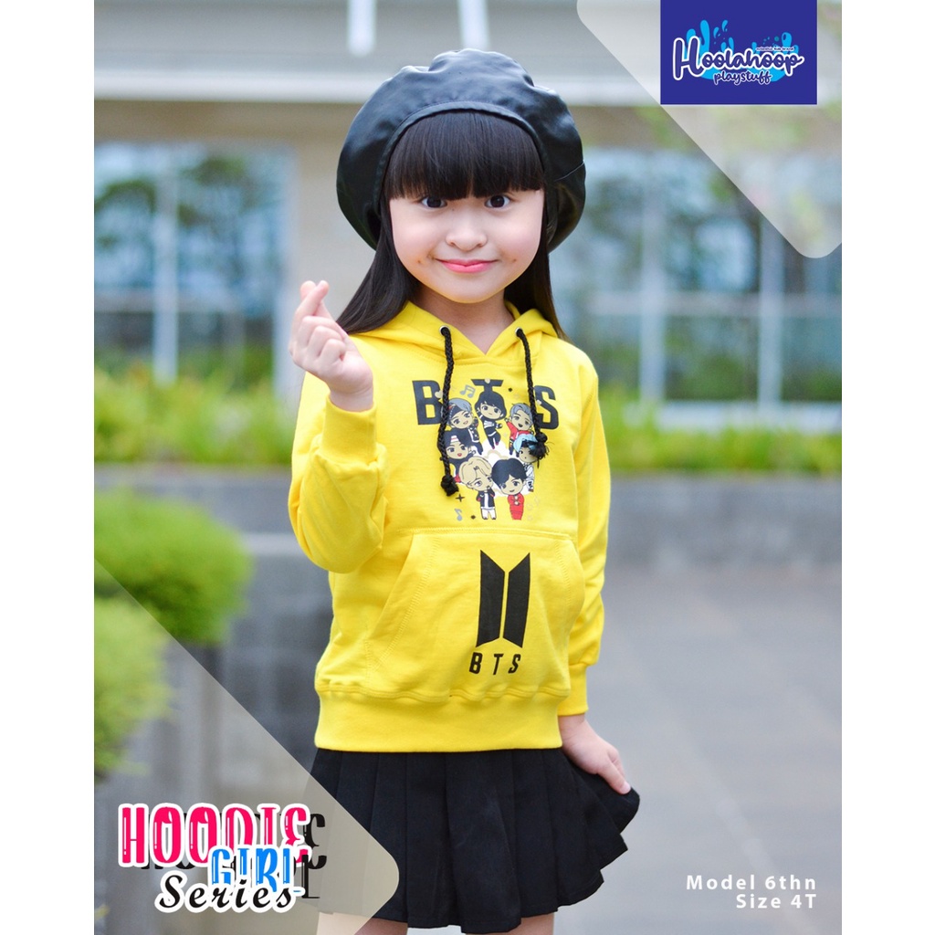 JAKET HOODIE ANAK GIRL SERIES USIA 4-12 TAHUN