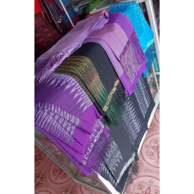 ORIGINAL SONGKET SIBOLANG RASTA MANDAR TENUN MANUAL TARUTUNG KAIN SARUNG SELENDANG ETNIK BATAK SIBOL