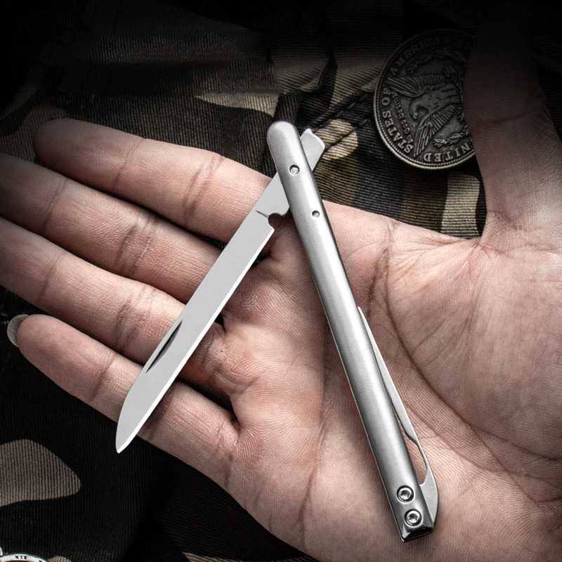 YESISOK Pisau Lipat Mini Tactical Folding Knife Survival EDC - SS48