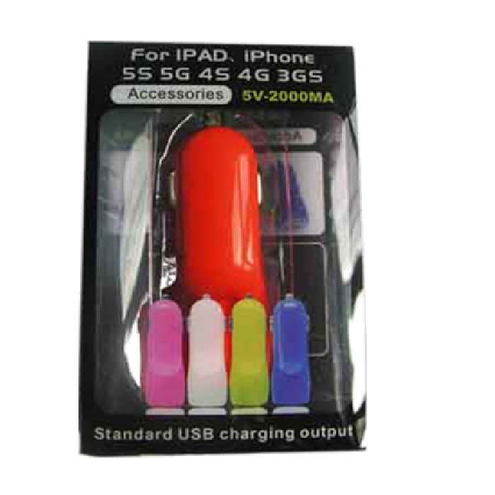 Car charger Mediatech double usb car charger MCC-05-63926