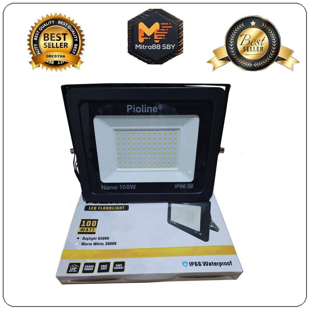 Mitra88sby lampu sorot led floodlight 50w 100w lampu lapangan taman outdoor