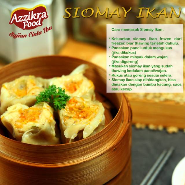 

SIOMAY IKAN Azzikra - Siomay Ikan Halal Non MSG