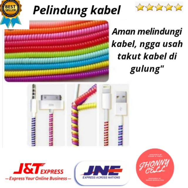 (JC) PELINDUNG KABEL CHARGER HEADSET PRODUK SESUAI DIGAMBAR