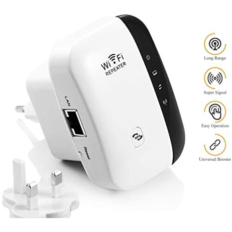 Wireless-N WiFi Mini Router AP/Repeater 300Mbps-LAN+ WAN port + On off