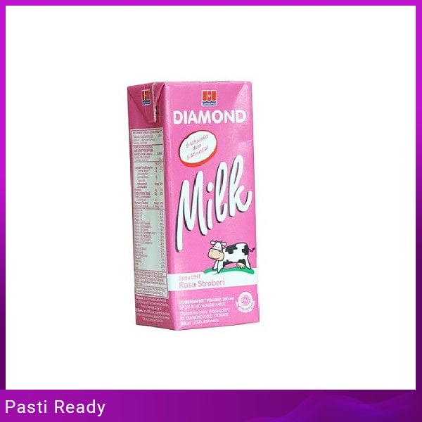 

DIAMOND MILK UHT STRAWBERRY 200 ML Grosir Bisa COD
