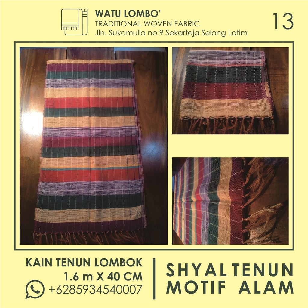 

Shyal Tenun Lombok