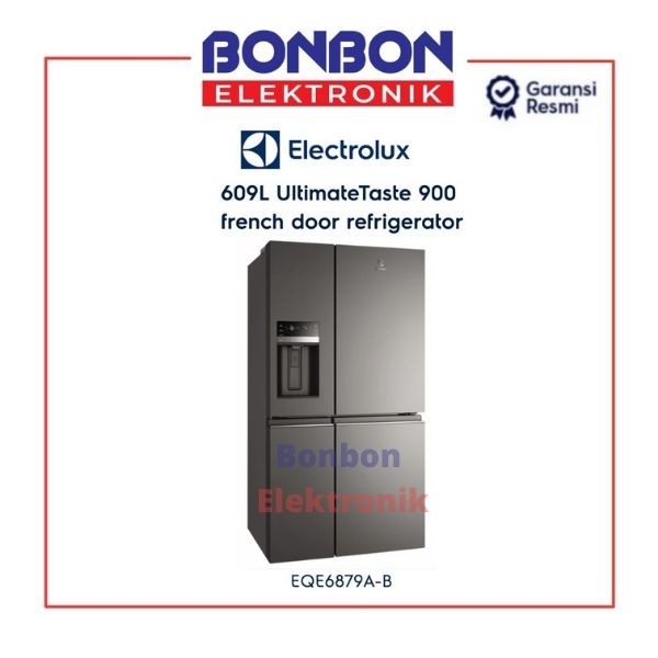 Electrolux Kulkas French Door EQE6879A-B / Multi Door EQE6879AB 609L