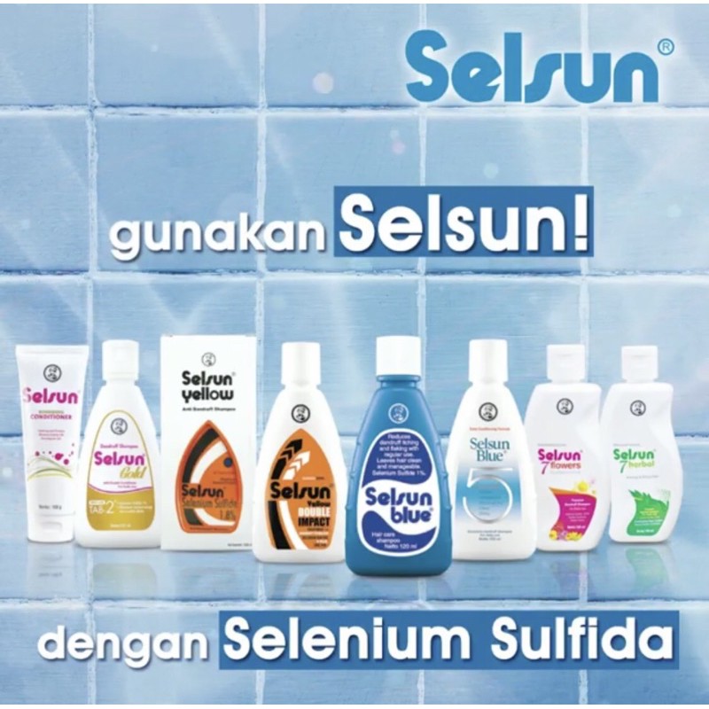 Selsun Shampoo Selsun Conditioner - Selsun 7 Flower Selsun 7 Herbal Selsun Yellow Selsun Blue 5