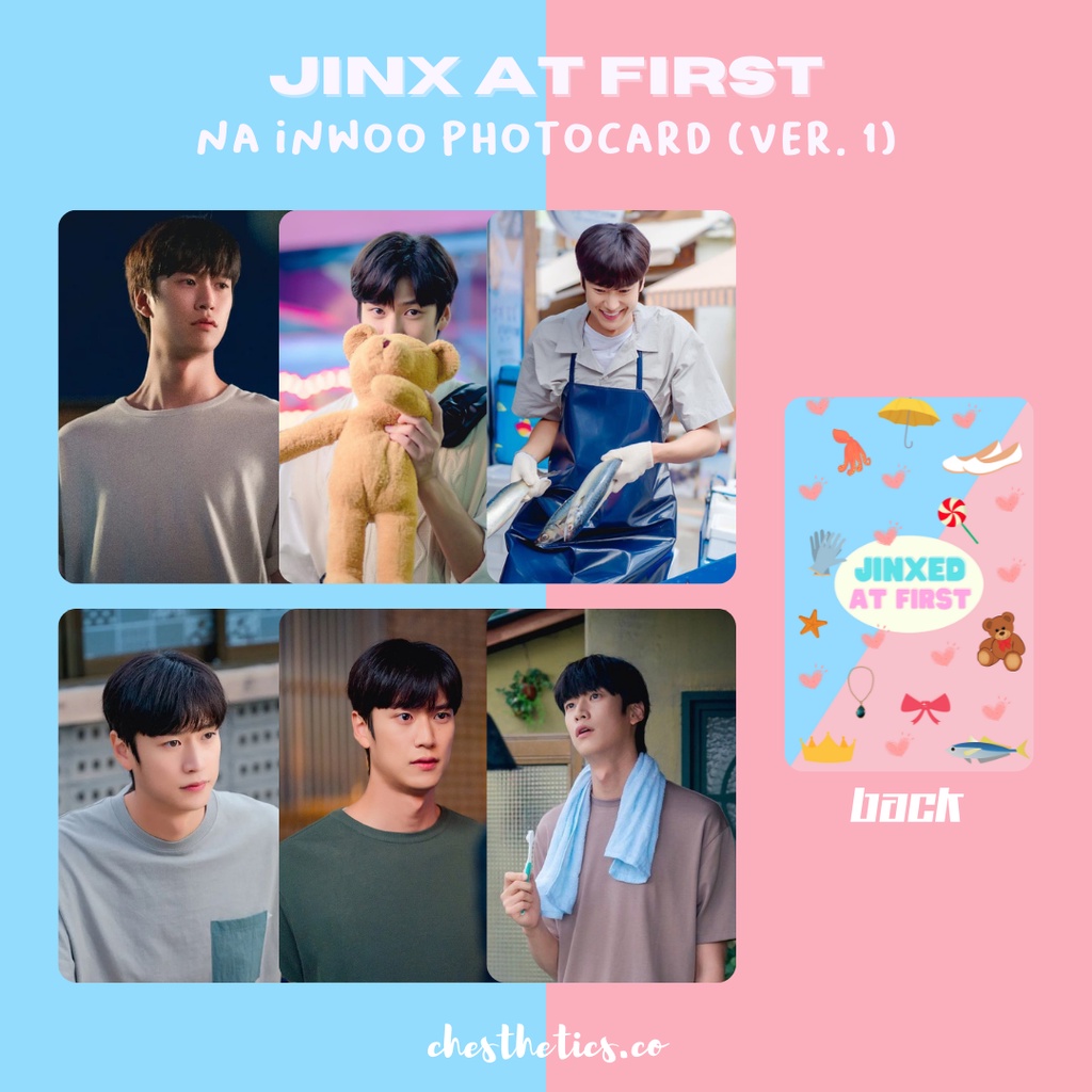 Jinxed At First KDrama Korea Korean Drama Photocard Aktor Na Inwoo Seohyun Ki Dohoon
