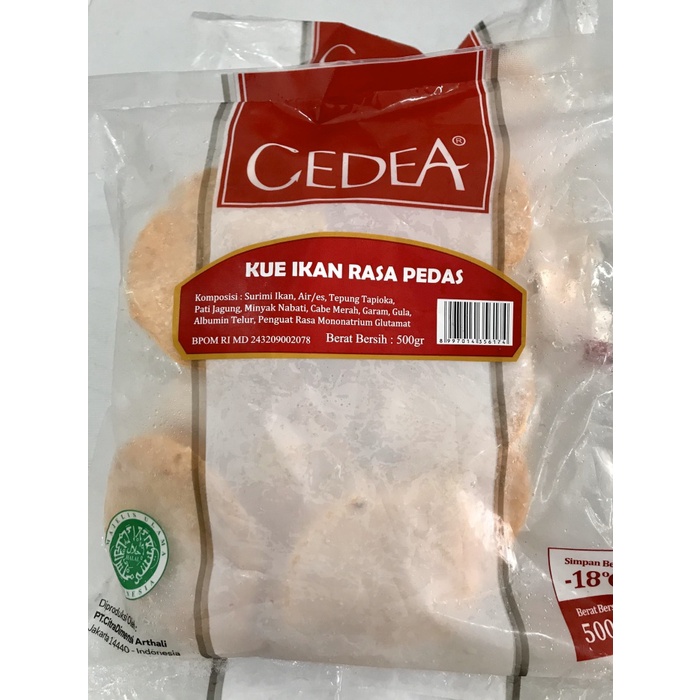 

Cedea kue ikan rasa pedas Fish Cake 500 gr