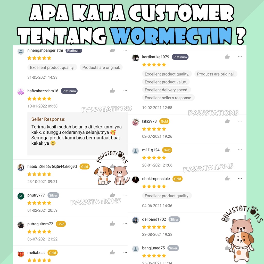 WORMECTIN 5ml Obat Jamur Kucing Obat Cacing Kucing Obat Parasit Kucing Obat Jamur Anjing Obat Cacing Anjing Obat Parasit Anjing Obat Jamur Kelinci Obat Cacing Kelinci