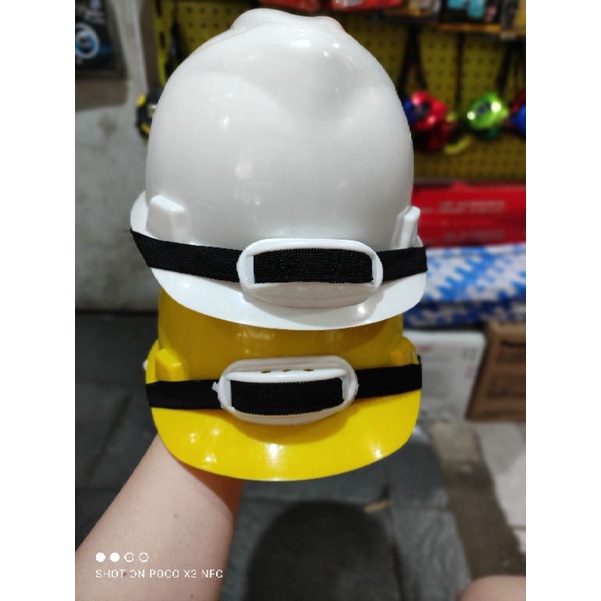 helm proyek helm pekerja (setelan di belakang) APD alat perlindungan diri