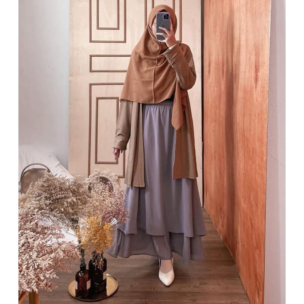 CATHERINE - ROK SABILA / ROK PANJANG / ROK LAYER 2