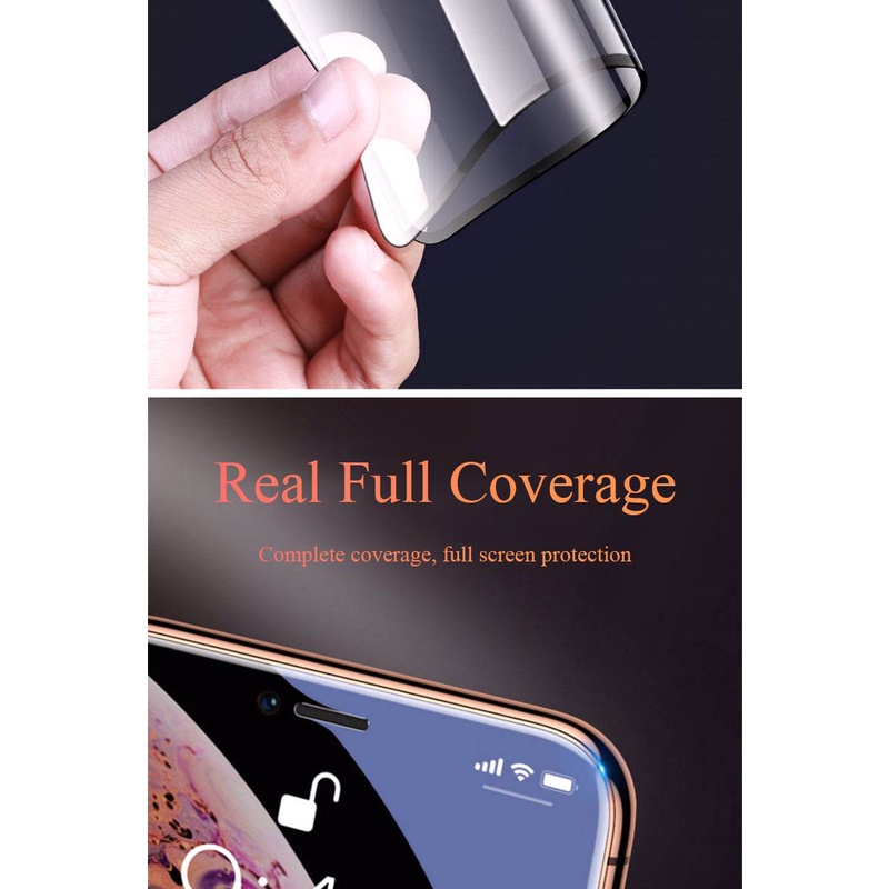 Film Pelindung Layar Full Cover Untuk Iphone 6 6s 7 8 Plus X Xs Max Se 2020 11 12 Pro Max