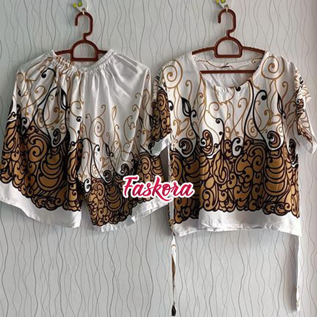 Set Rayon Pendek Jumbo Jodha / Setelan Pendek Jumbo Wanita Murah / Setelan Rayon Pendek Jumbo Wanita