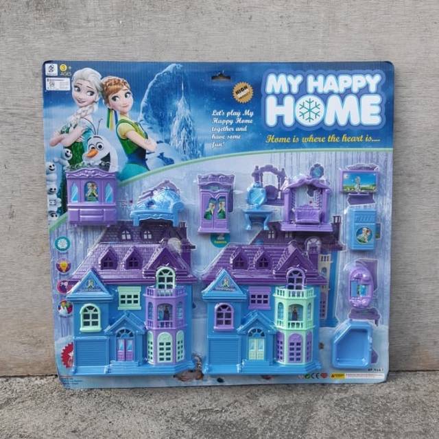 Castle Anak Frozen Edukasi - Rumah Rumahan Istana Edukatif