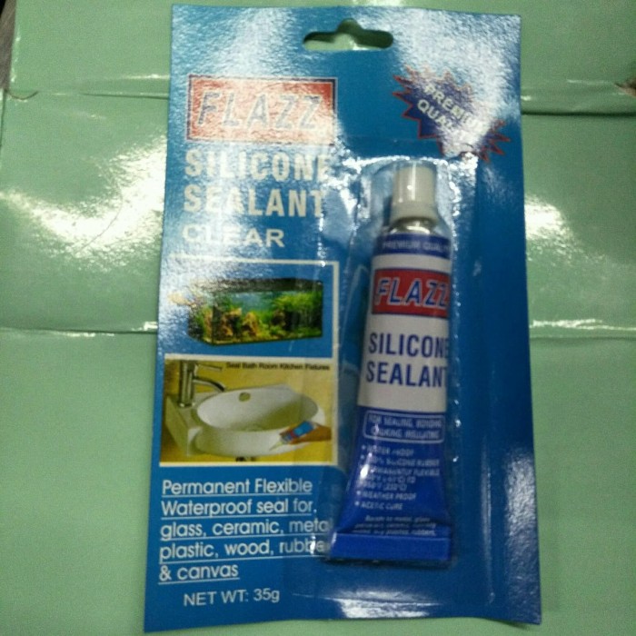 

Lem Silikon kaca bening 35g Silicone sealent bening Lem kaca