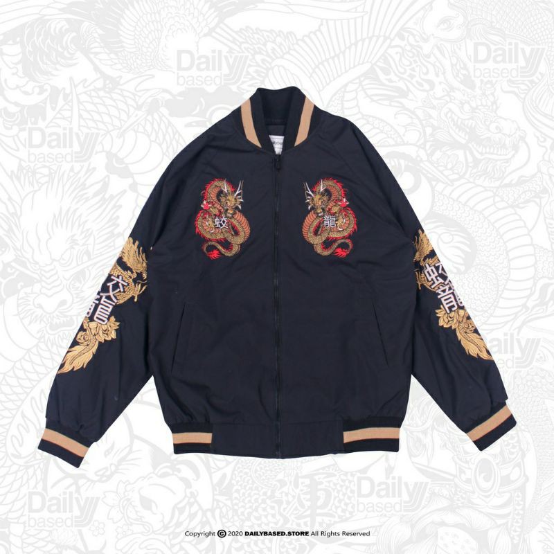 Jaket Sukajan New Black Mizuchi