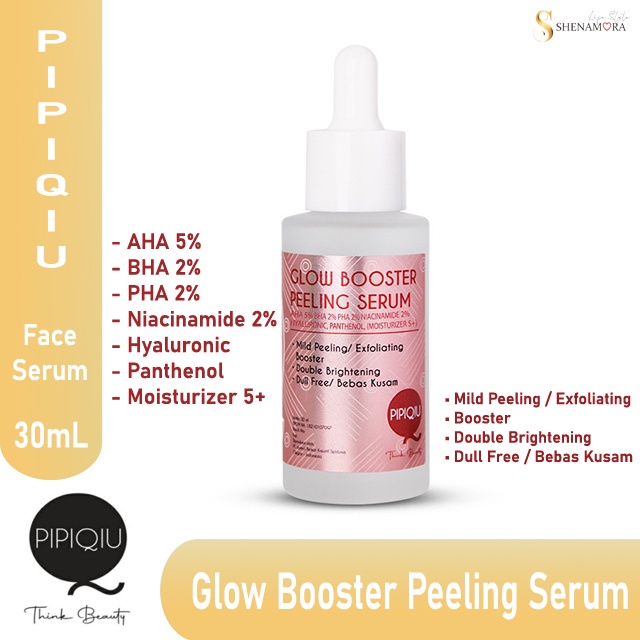 Pipiqiu Glow Booster Peeling Serum 30 ml (Red)