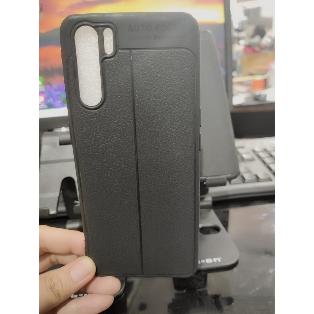 AutoFokus OPPO RENO 3 6.4 inchi Leather Soft Case Oppo F15 A91 AUTOFOCUS Motif Kulit Jeruk