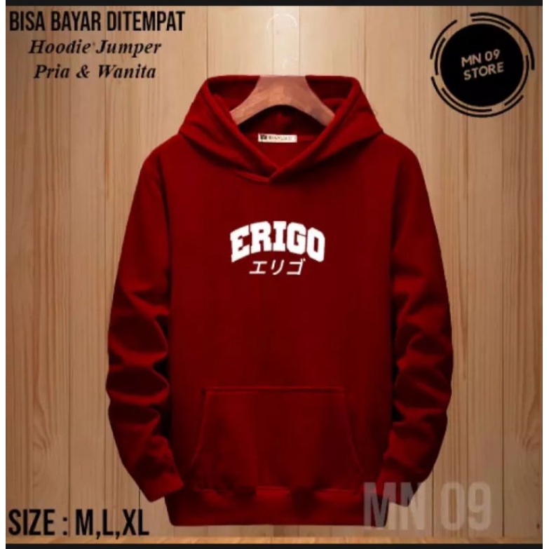 sweater Hoodie pria Erigo