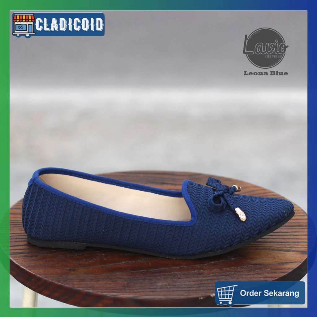 Sepatu Loafers Wanita Original Cocok Untuk Pesta, Formal, Kuliah, Jalan-Jalan Lavio Leona