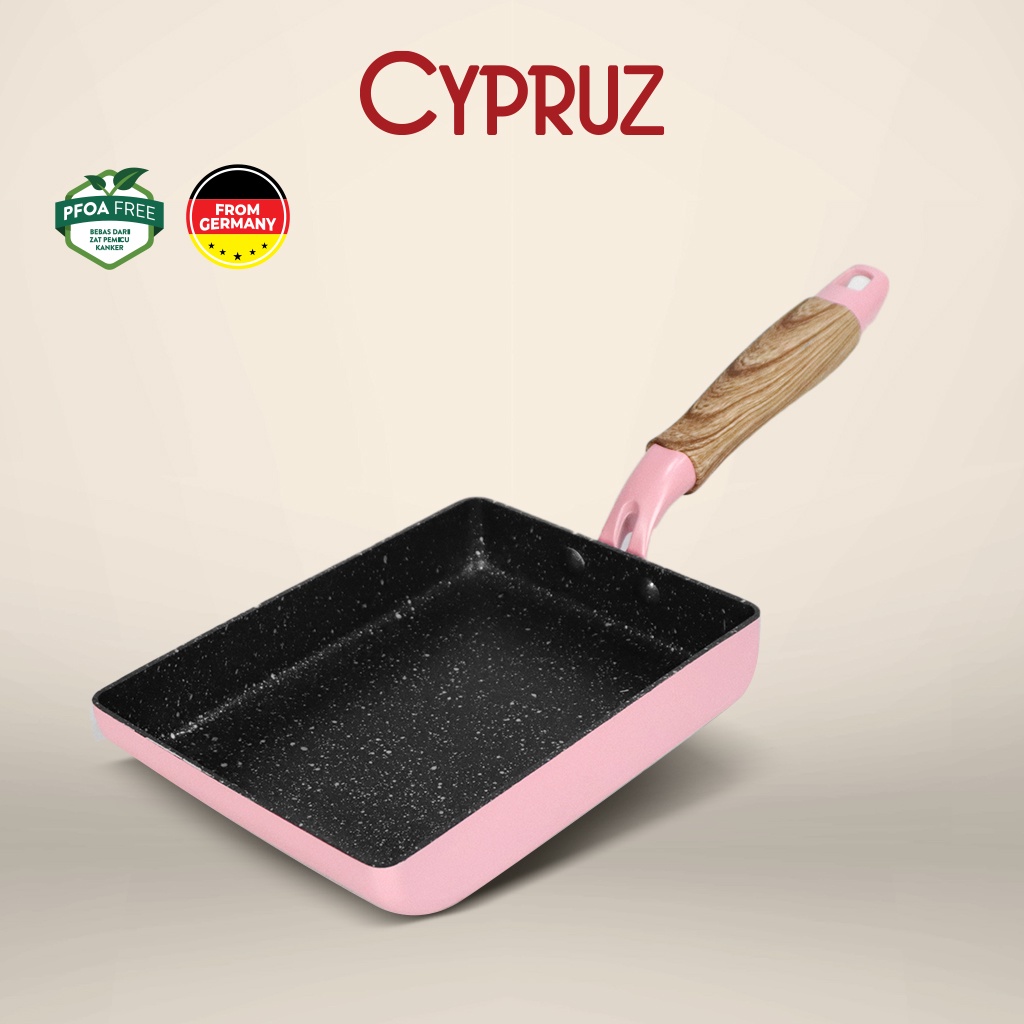 Cypruz Egg Pan Pink 13x18cm 20X1