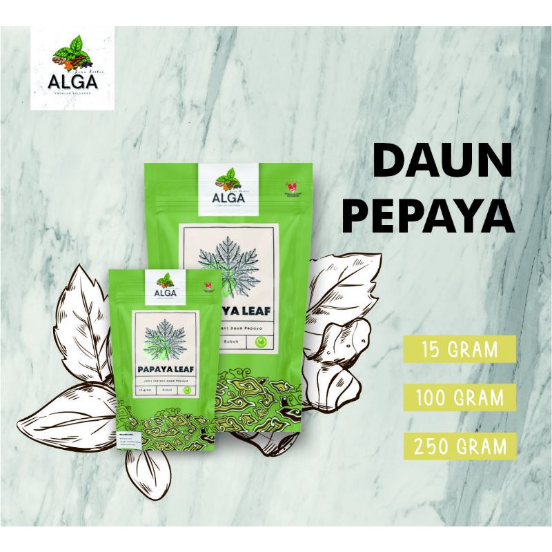 

Daun Pepaya Instan (Bubuk)