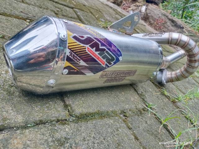 knalpot klx standar jmr racing 4135