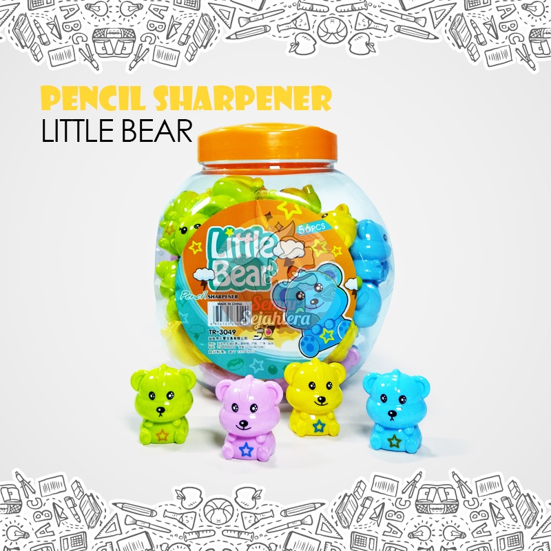 

[PCS] SHARPENER / RAUTAN / OROTAN LITTLE BEAR TR-3049*