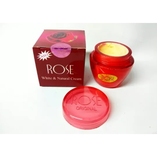 CREAM ROSE ORIGINAL - Cream Pemutih Bisa untuk Siang Dan Malam