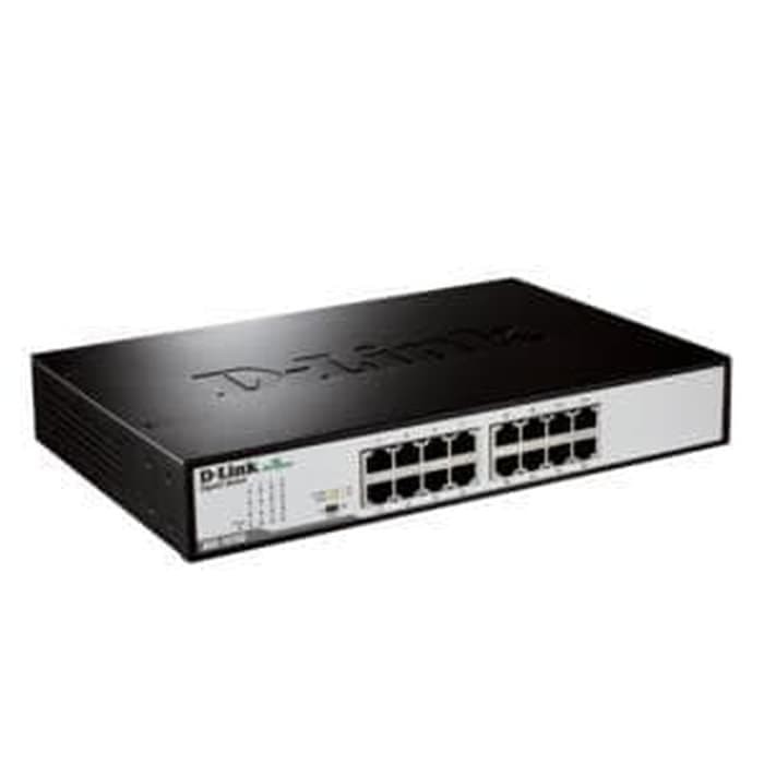 D-Link DGS-1016C 16-port 10/100/1000Mbps Unmanaged Gigabit Switch | DLink GARANSI RESMI