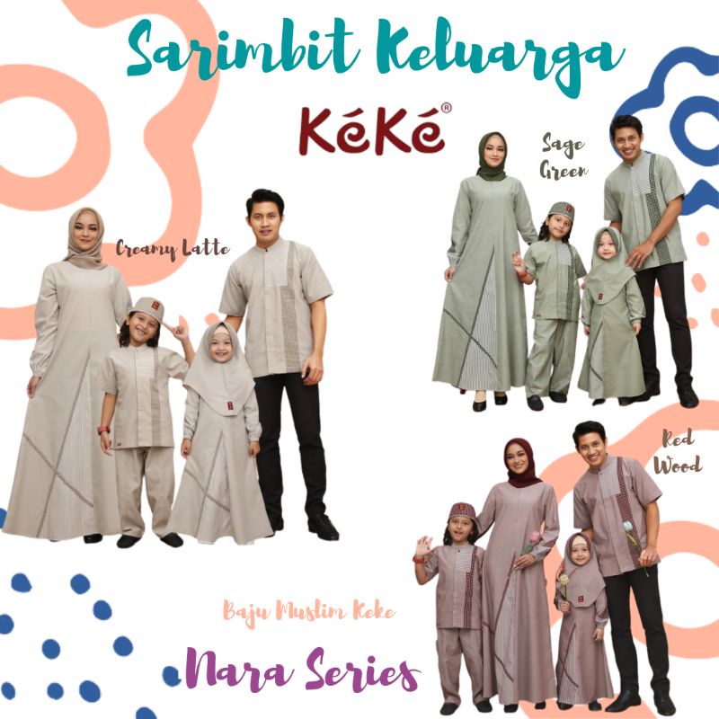 Sarimbit Keluarga Keke ( Nara Series / 2107 )