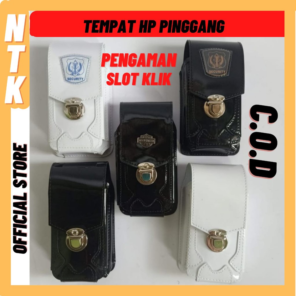 TEMPAT HP PINGGANG / SARUNG HP MOTIF DOUBLE SLOT 5&quot; DAN 6.5&quot; TANPA LOGO -THD