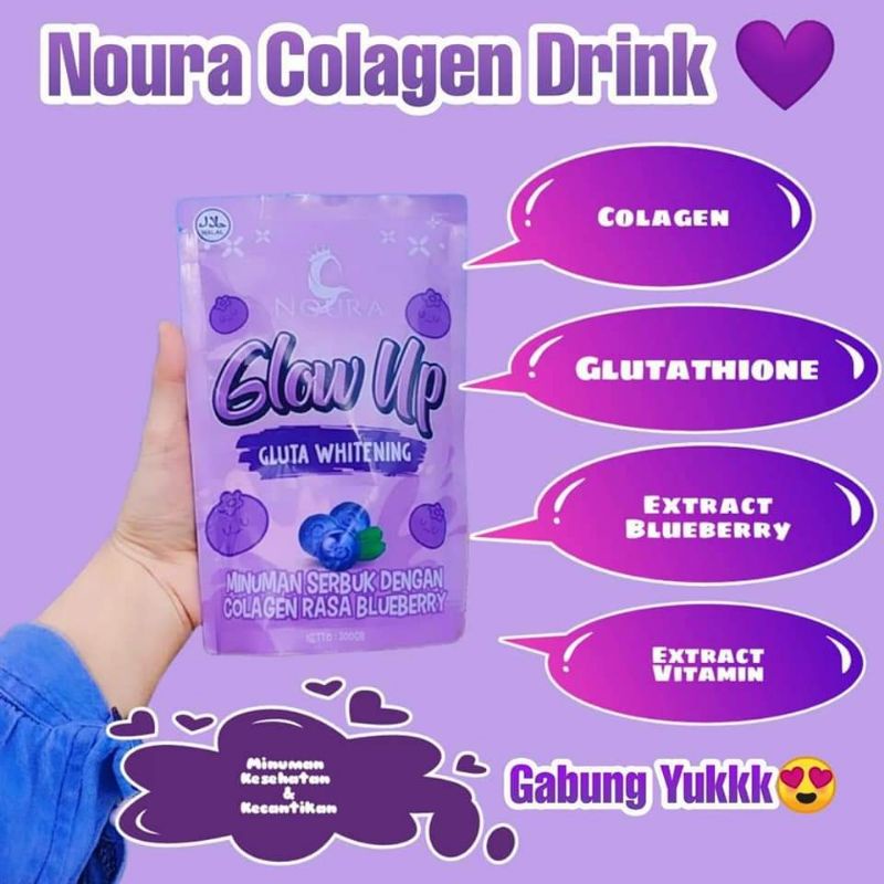 MINUMAN GLOW UP NOURA GLUTA WHITENING