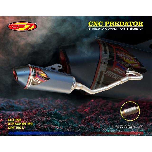 Knalpot GP7 Predator CNC