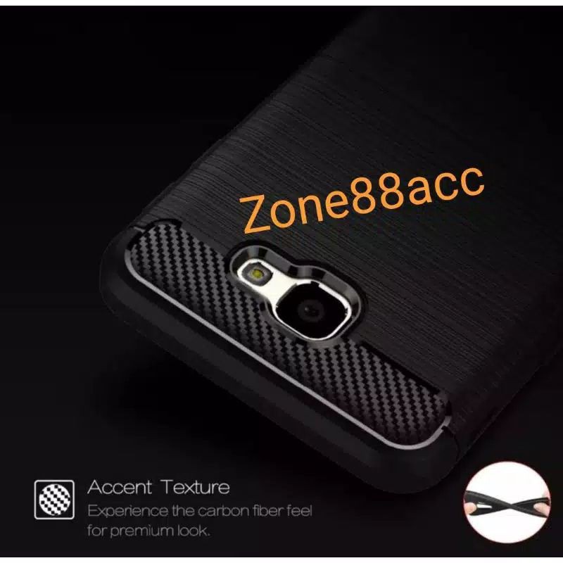 Samsung J5 Prime Silicon Case Softcase iPAKY Carbon Casing Cover TPU