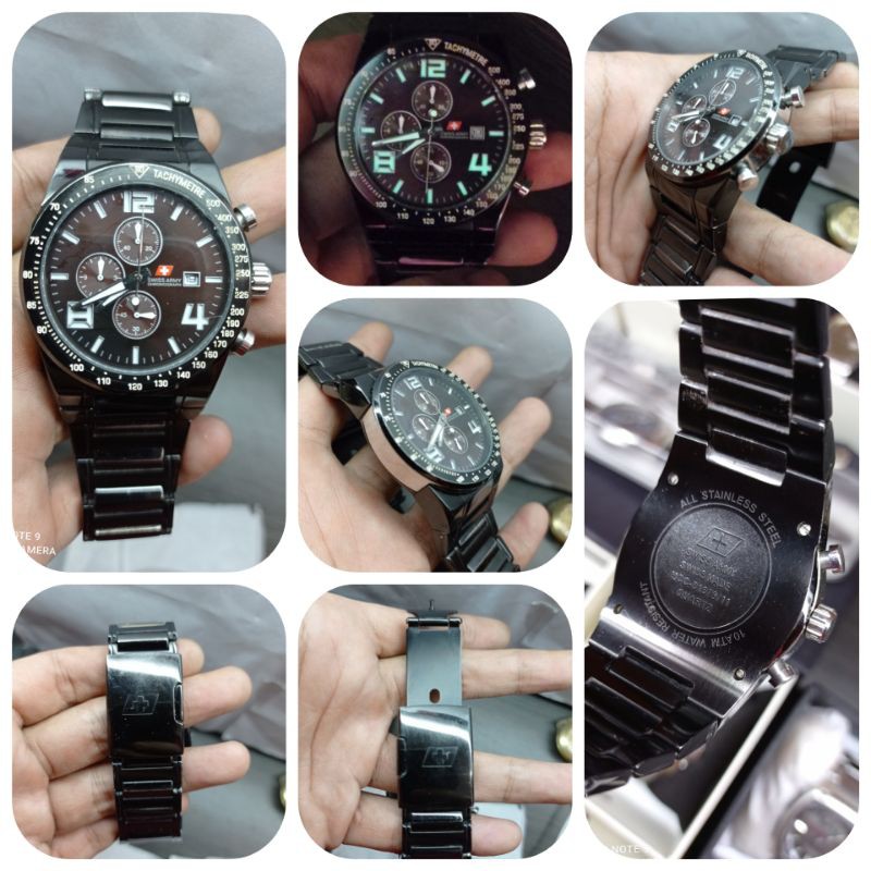 SWISS ARMY HCC-81679/11 QUARTZ jam tangan bekas