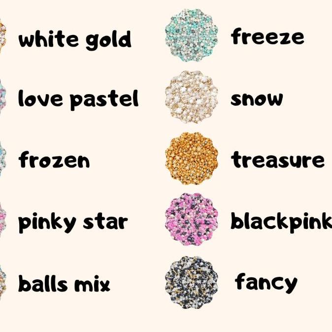 

[_09] Edible Sprinkle Hiasan Sprinkel Murah Bisa Di Makan Springkel Kue Ulang Tahun termurah se indonesia